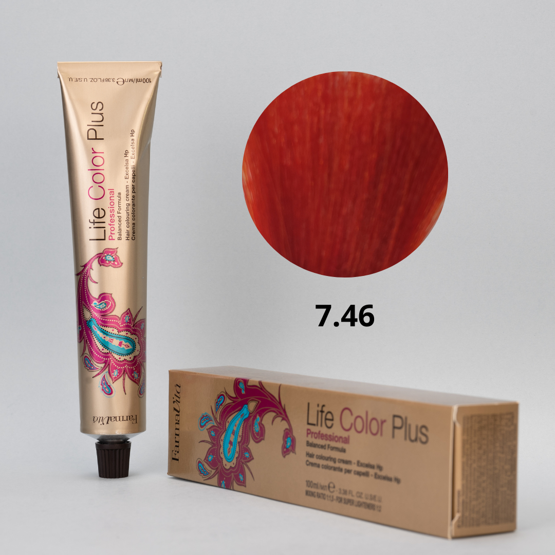 Tinte Life Color Plus Professional Hair Coloring Cream by Farmavita