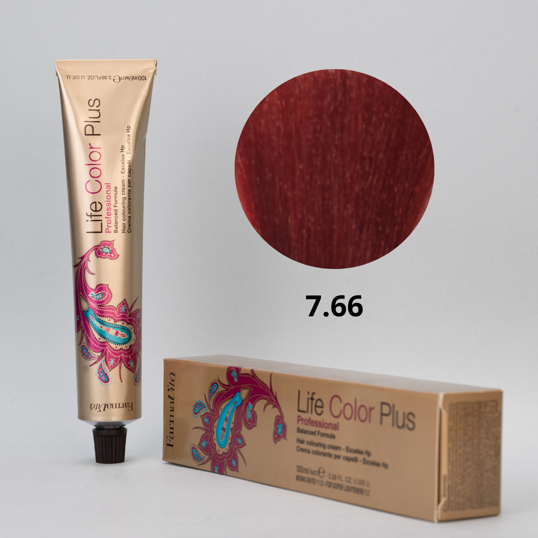 Tinte Life Color Plus Professional Hair Coloring Cream by Farmavita