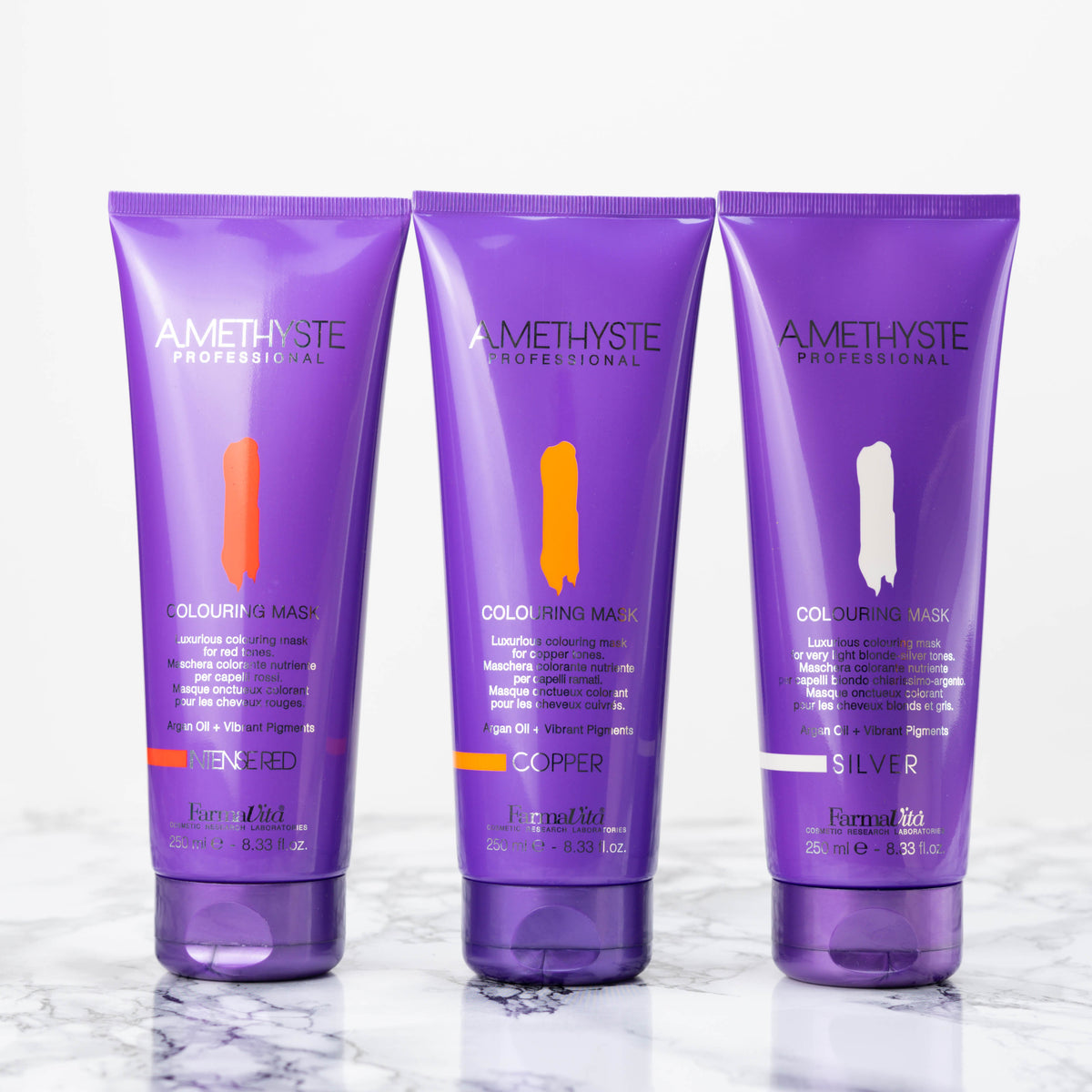 Colour Recharge For Coloured Hair Amethyste mascarilla de color by Farmavita