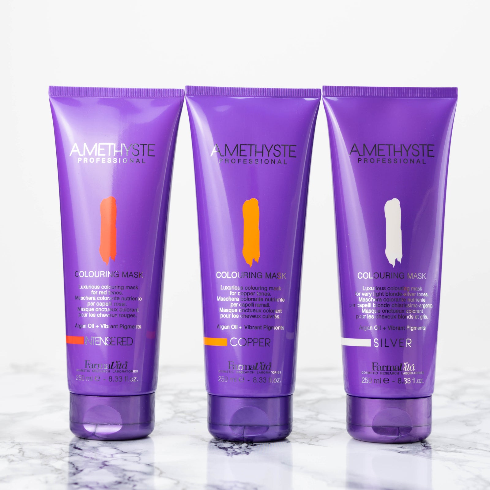 Colour Recharge For Coloured Hair Amethyste mascarilla de color by Farmavita