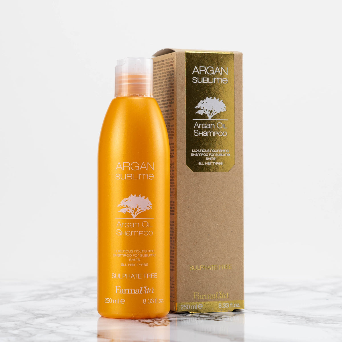 Argan Sublime champú  sin sulfatos by Farmavita