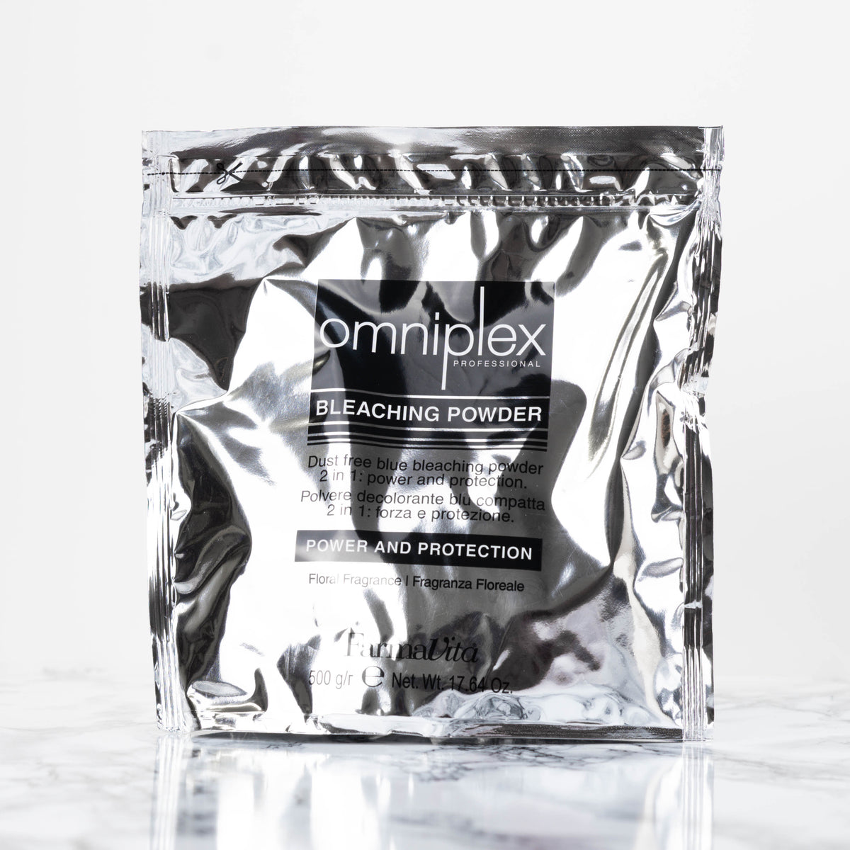 Bleaching powder decoloración 2 in 1 Omniplex by Farmavita