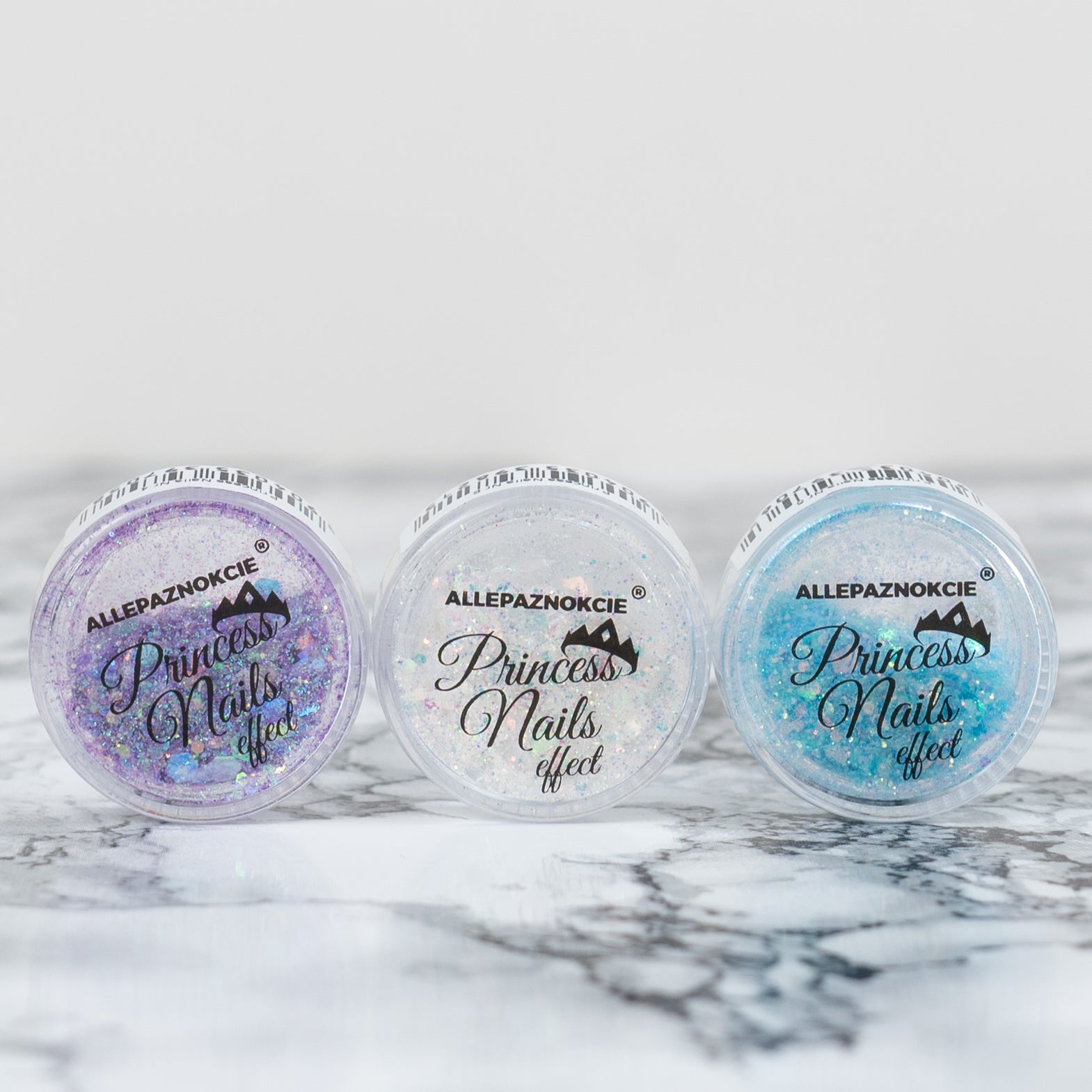 Efecto Glitter Princess By Allepaznokcie